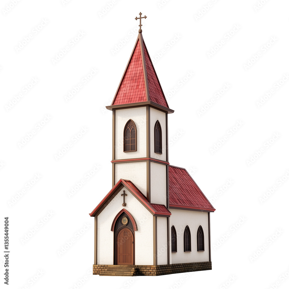 Fototapeta premium Isolated Georgian churchkhela displayed in a traditional manner on a rustic table