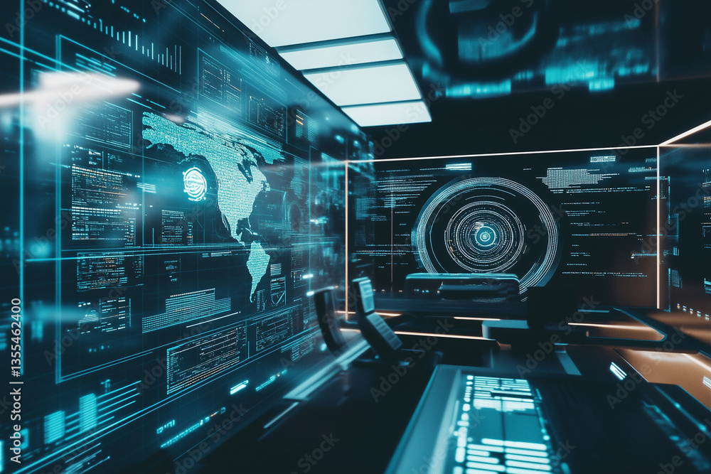 An energetic, high-contrast image of a futuristic control room with screens displaying AI analytics, emphasizing the 2025 tech vibe. An energetic, high-contrast image of a futuristic control room with screens displaying AI analytics, emphasizing the 2025 tech vibe.