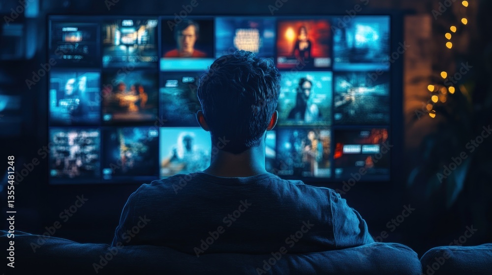 A smart streaming platform recommending content via AI. A smart streaming platform recommending content via AI.