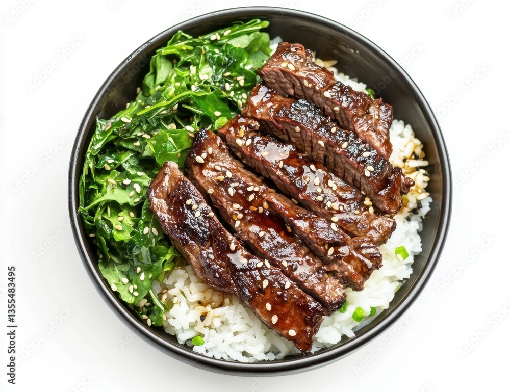 Teriyaki Beef and Rice Bowl - A Healthy and Flavorful Dish Teriyaki Beef and Rice Bowl - A Healthy and Flavorful Dish