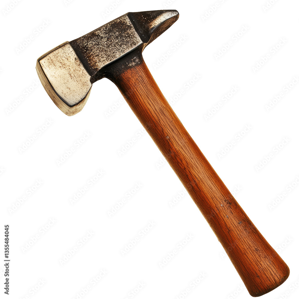 Hammer Cutout Without Any Shadow on Clear White Background on transparent background Hammer Cutout Without Any Shadow on Clear White Background on transparent background