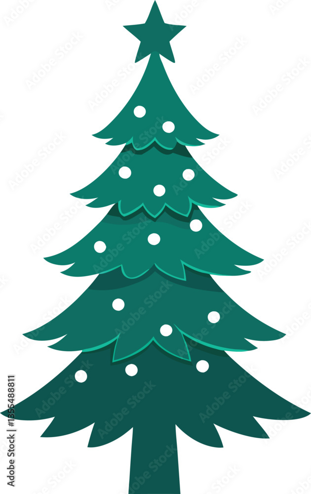 Christmas Tree Black Silhouette Vector Design – Holiday Tree Icon Christmas Tree Black Silhouette Vector Design – Holiday Tree Icon