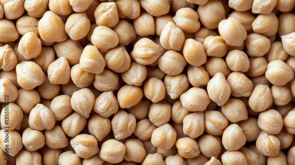 Garbanzos secos en primer plano Garbanzos secos en primer plano