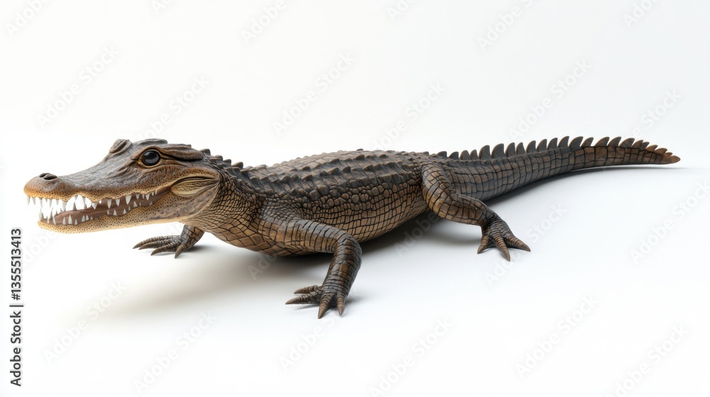 Naklejka premium Cocodrilos en imágenes de alta calidad