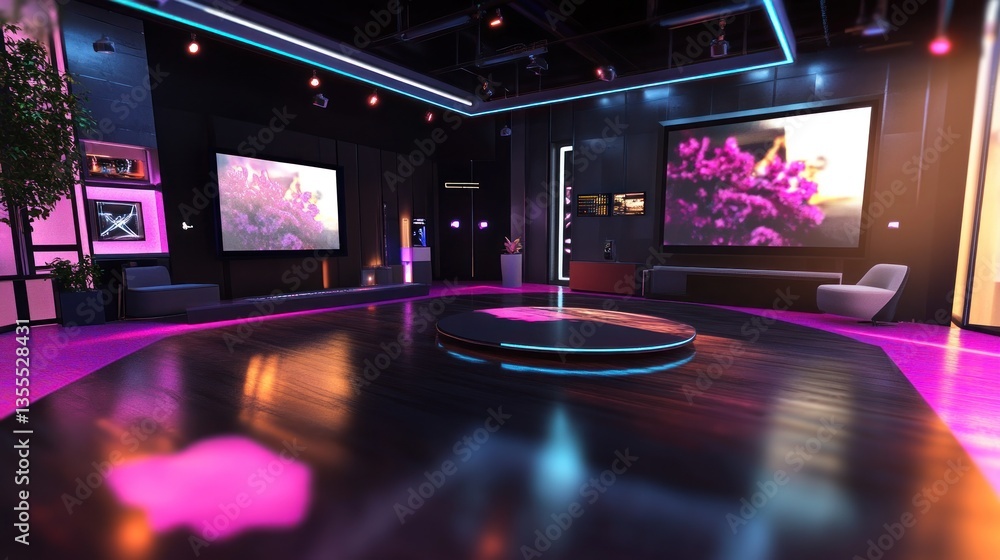 A VR tech event with interactive technology demos. A VR tech event with interactive technology demos.