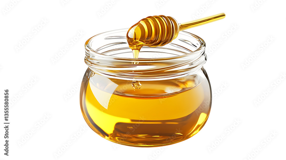 glass jar with amber honey dripping isolated on png glass jar with amber honey dripping isolated on png
