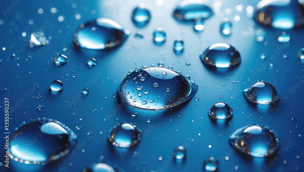 Close-up of water droplets on a toned background. Abstract wet surface featuring bubbles on glass. Raindrop, realistic pure water beads condensed for creative banner design. Close-up of water droplets on a toned background. Abstract wet surface featuring bubbles on glass. Raindrop, realistic pure water beads condensed for creative banner design.
