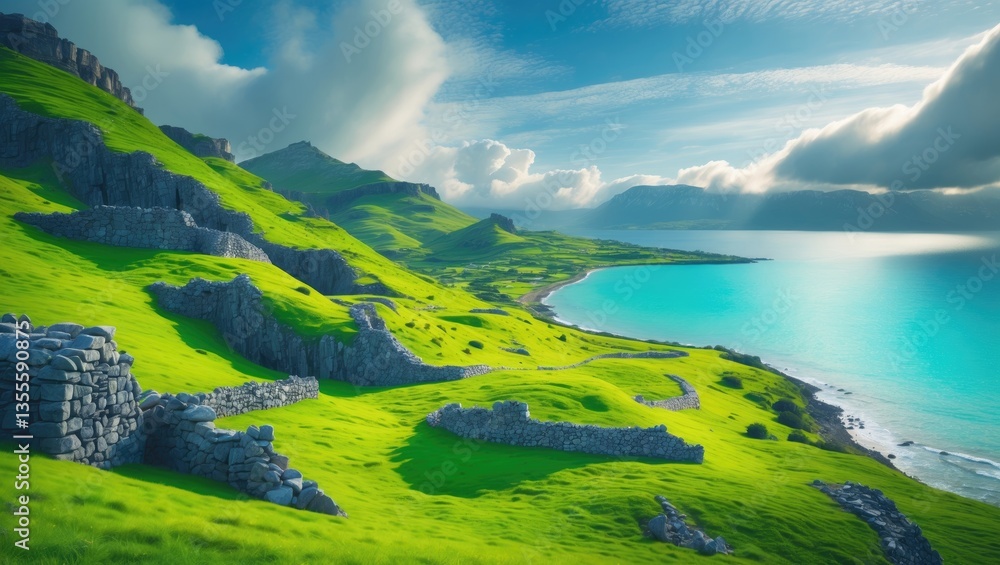 Lush Green and Yellow Spring Lush Green and Yellow Spring