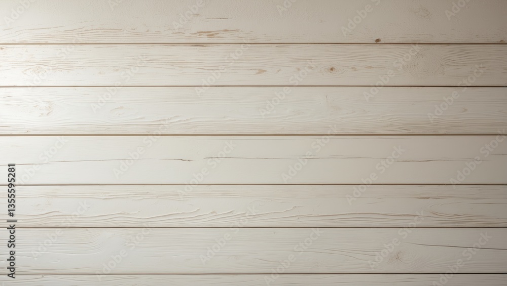 Obraz premium Clean white rustic shiplap backdrop