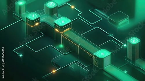 Digital Illustration of Private Equity Fund Lifecycle