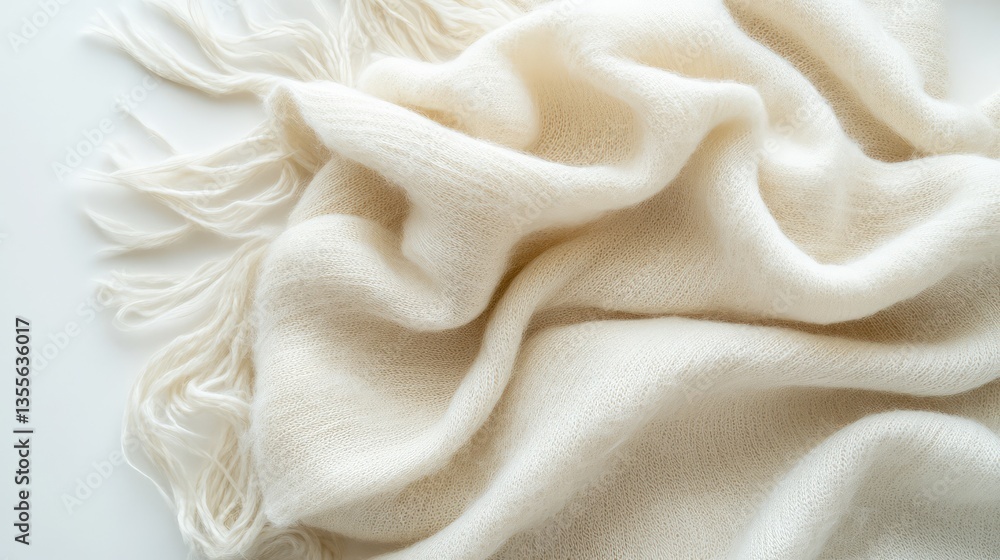 A close-up view of an anti-allergy blanket with its soft, hypoallergenic texture laid out flat, surrounded by ample empty space. A close-up view of an anti-allergy blanket with its soft, hypoallergenic texture laid out flat, surrounded by ample empty space.