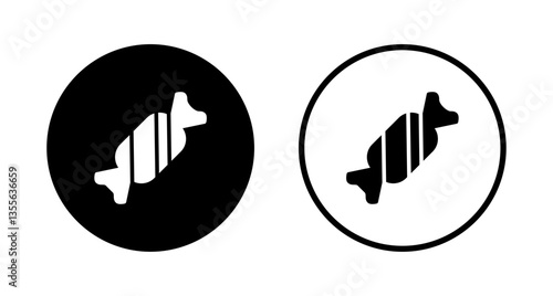 Candy icon logo design. candy sign and symbol.
