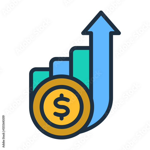 Capital Gain Icon