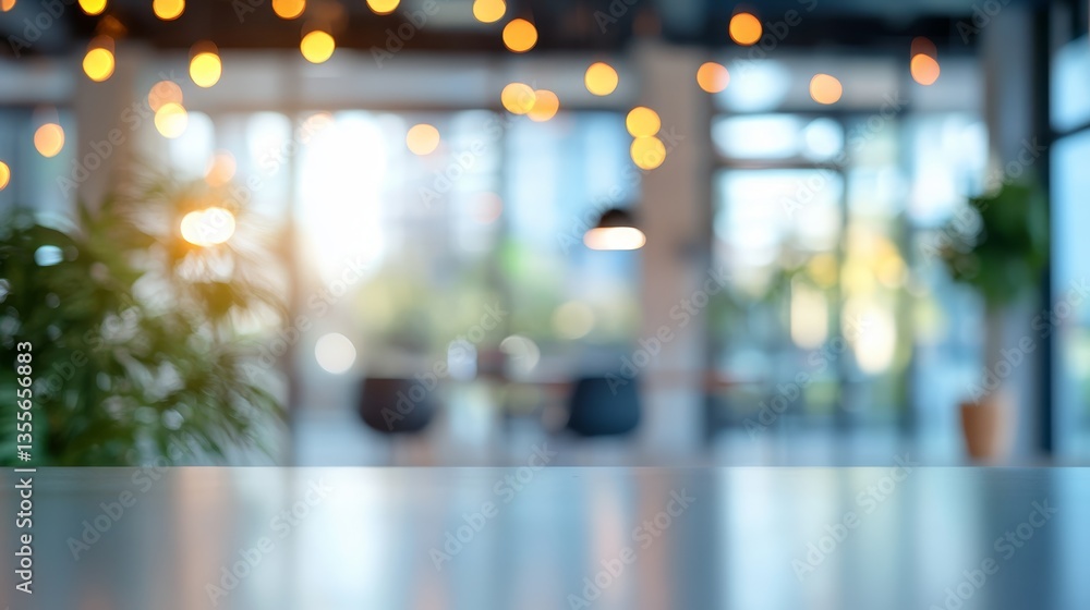 Modern office background. Blurred bokeh background Modern office background. Blurred bokeh background