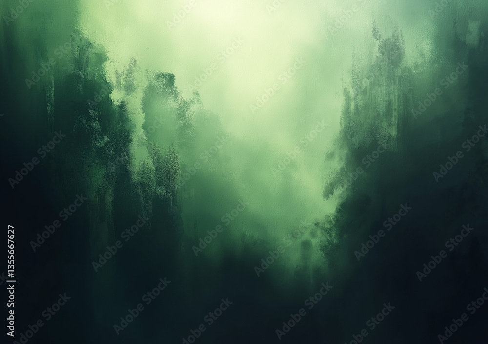 Fototapeta premium Abstract watercolor background in soft pastel blue and green with a dreamy texture