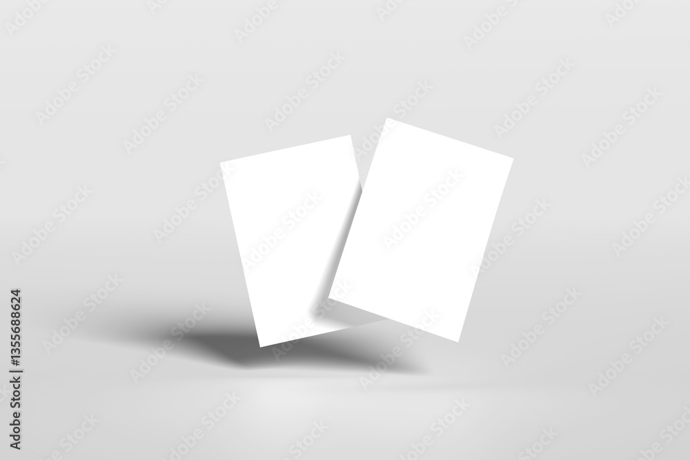 White blank sheets of a4 paper size or documents mockup. White blank sheets of a4 paper size or documents mockup.