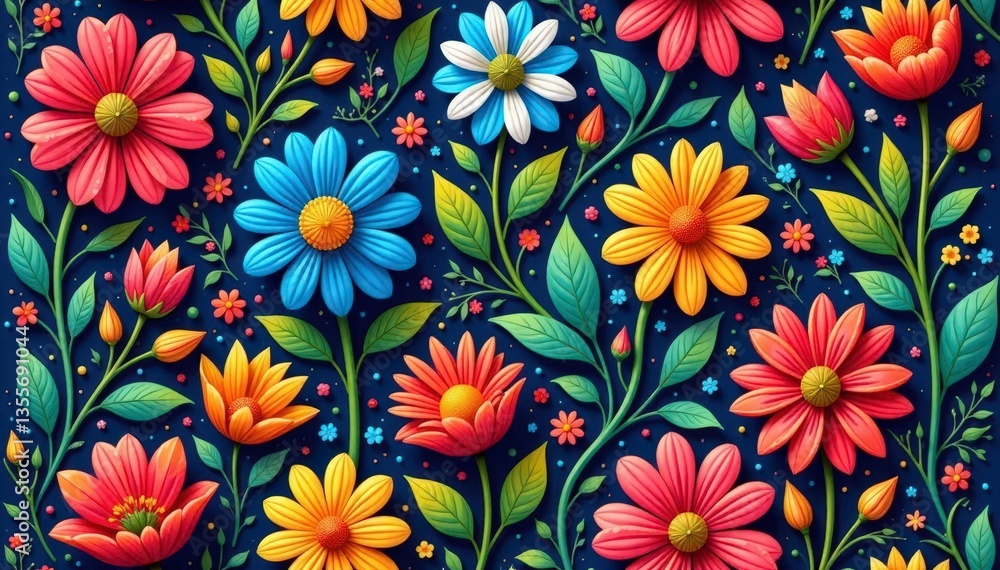Intricate floral pattern, repeating seamlessly , endless, graphic Intricate floral pattern, repeating seamlessly , endless, graphic