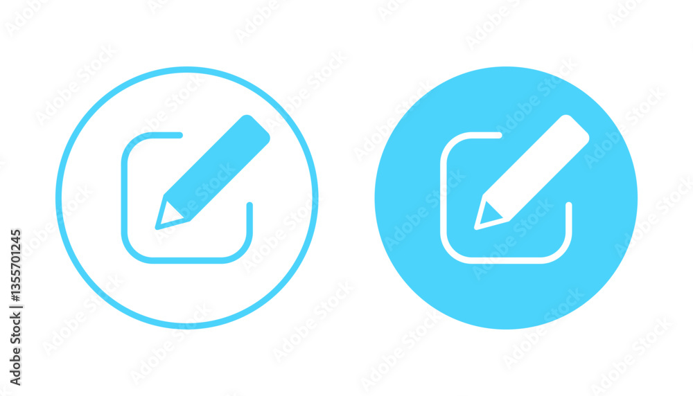 Edit icon vector. edit document sign and symbol. edit text icon. pencil. sign up Edit icon vector. edit document sign and symbol. edit text icon. pencil. sign up