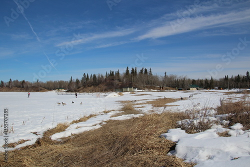March In The Park, Elk Island National Park, Alberta