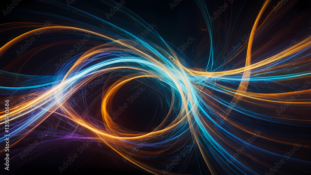 Mesmerizing Swirling Light Patterns Mesmerizing Swirling Light Patterns