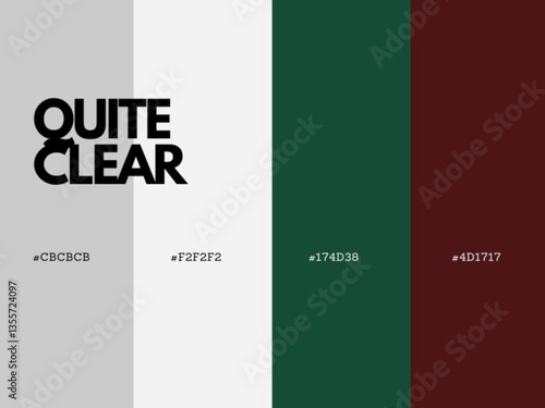Quite Clear Color Palette: Soft Blues, Gentle Greens, and Calm Transparent Hues