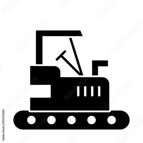 Snow Cat of Construction Machinery Icons