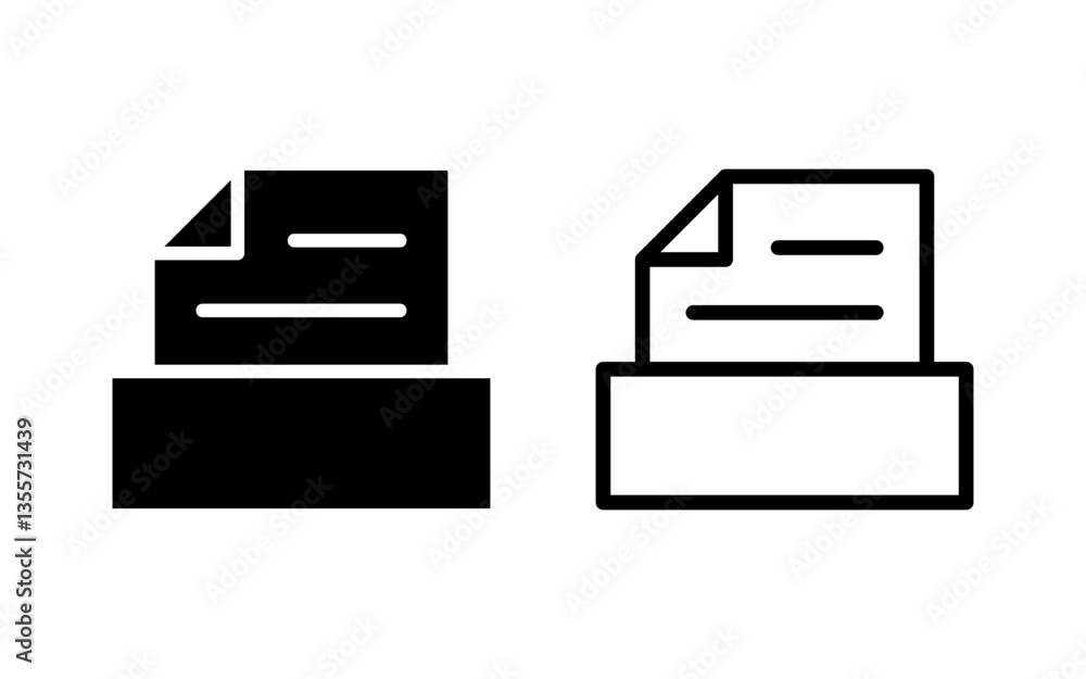 Archive folders icon vector illustration. Document vector icon. Archive storage icon. Archive folders icon vector illustration. Document vector icon. Archive storage icon.