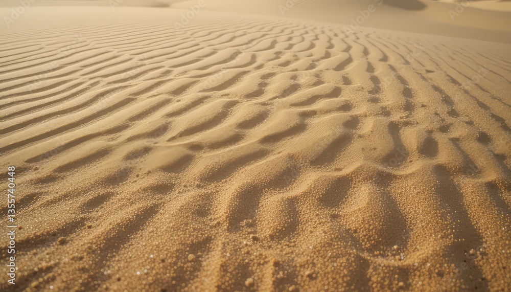 Fototapeta premium Ripples in Desert Sand
