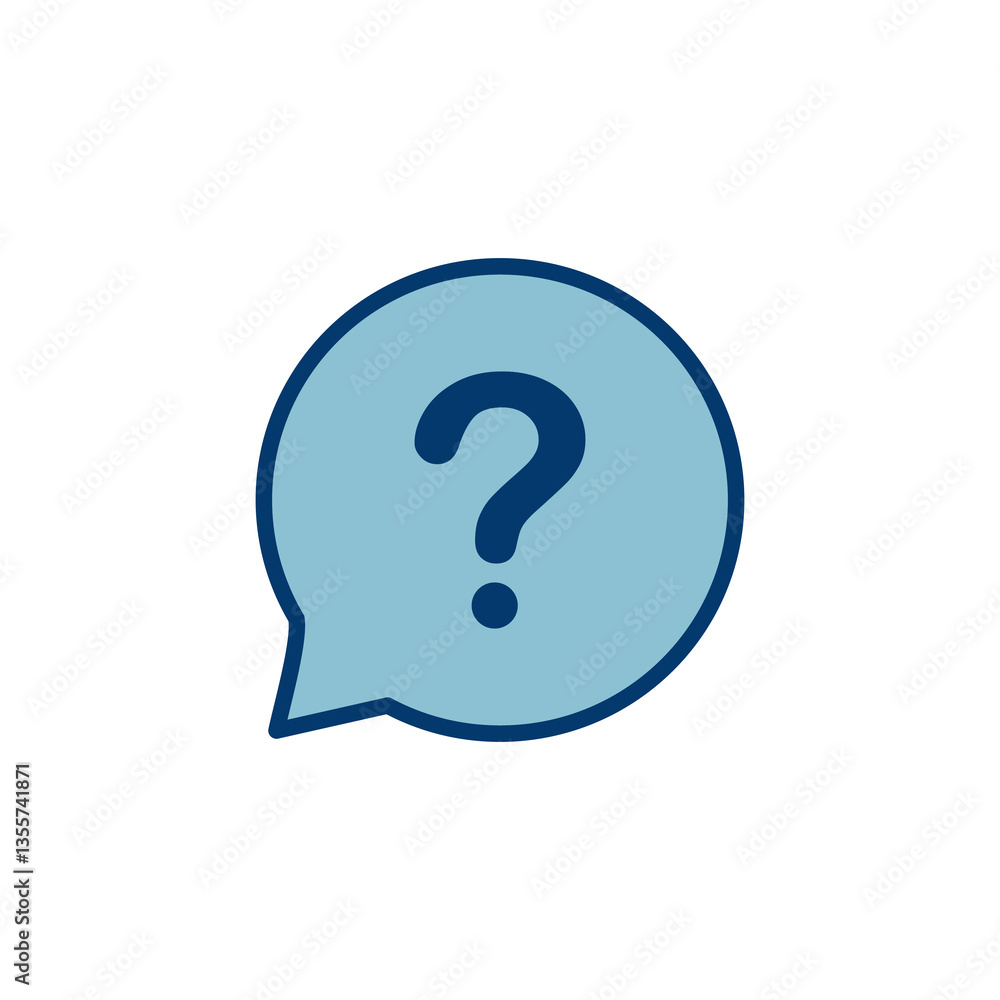 Question Icon vector isolated on white background. Question mark sign. help icon. Faq Question Icon vector isolated on white background. Question mark sign. help icon. Faq