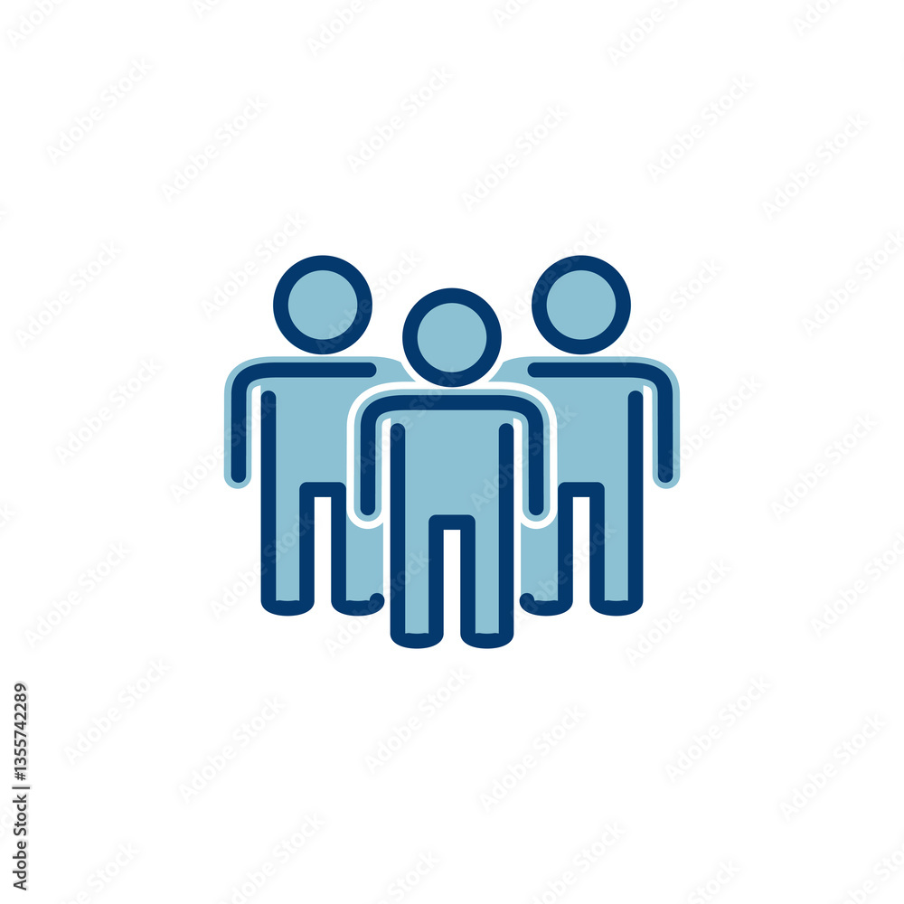 people icon vector isolated on white background. person icon. User vector icon people icon vector isolated on white background. person icon. User vector icon