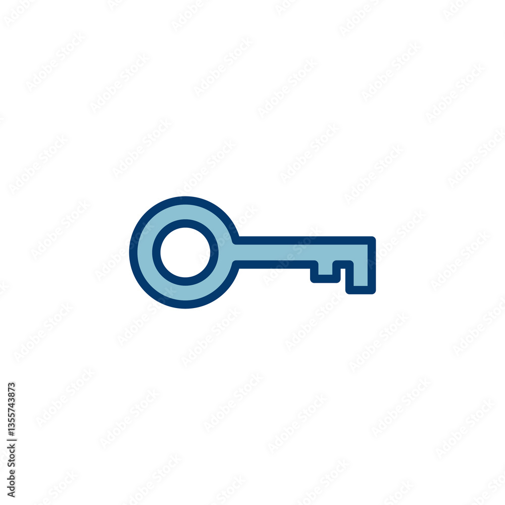 Key icon vector isolated on white background. Key vector icon. Key symbol. security Key icon vector isolated on white background. Key vector icon. Key symbol. security