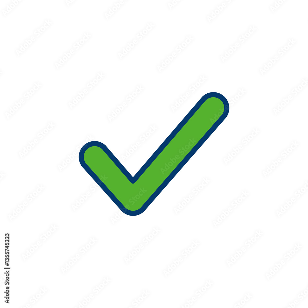 Check icon vector isolated on white background. check mark icon. check list button icon. Tick Check icon vector isolated on white background. check mark icon. check list button icon. Tick