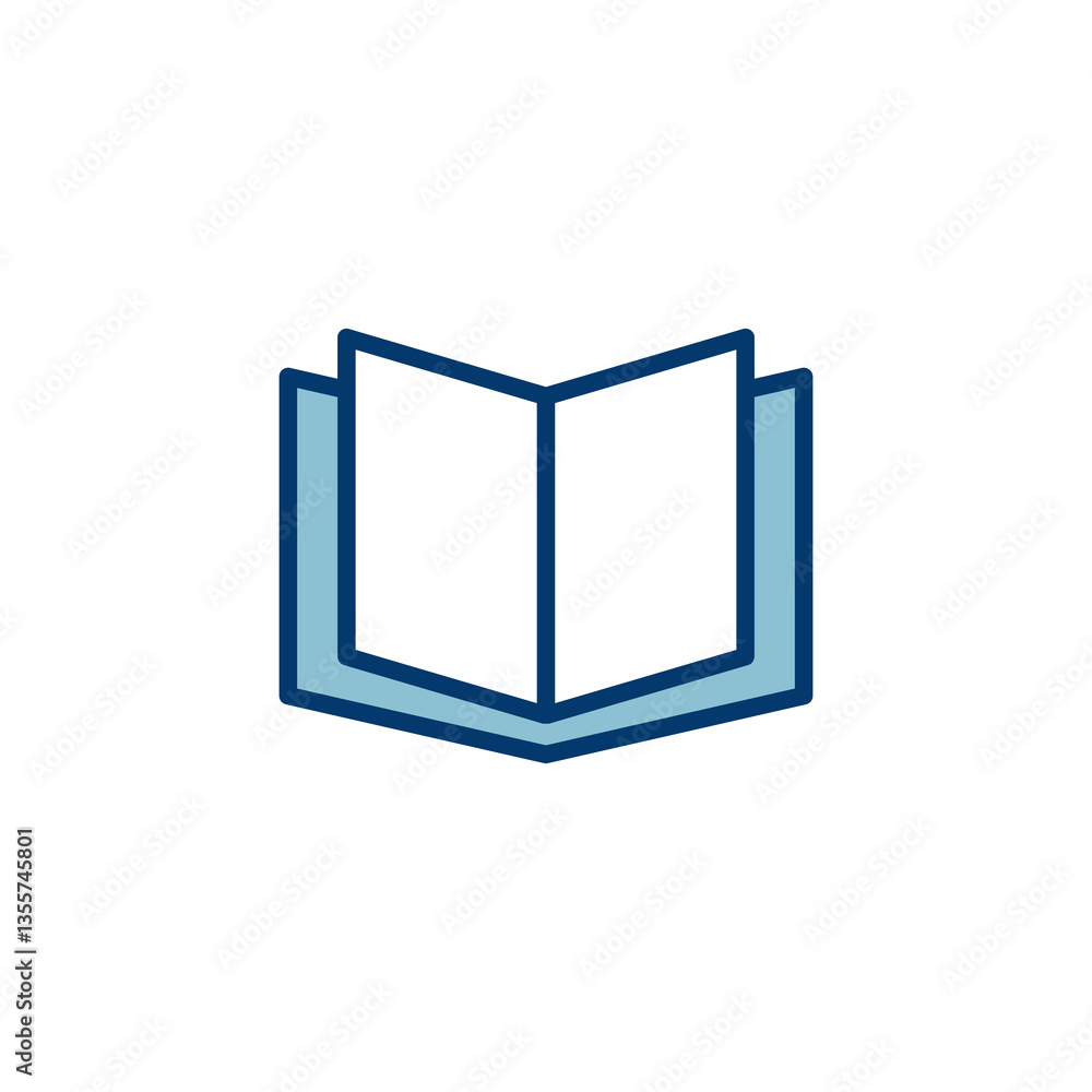 Book icon vector isolated on white background. Book vector icon. ebook icon Book icon vector isolated on white background. Book vector icon. ebook icon