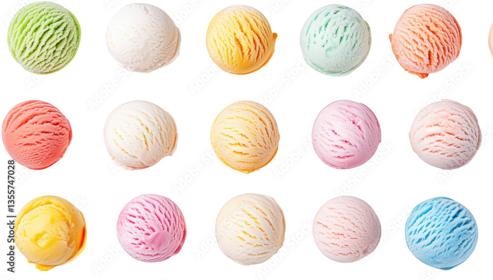 colorful ice cream scoops displayed in a grid pattern showcasing a variety of flavors and textures perfect for dessert lovers and ice cream enthusiasts colorful ice cream scoops displayed in a grid pattern showcasing a variety of flavors and textures perfect for dessert lovers and ice cream enthusiasts
