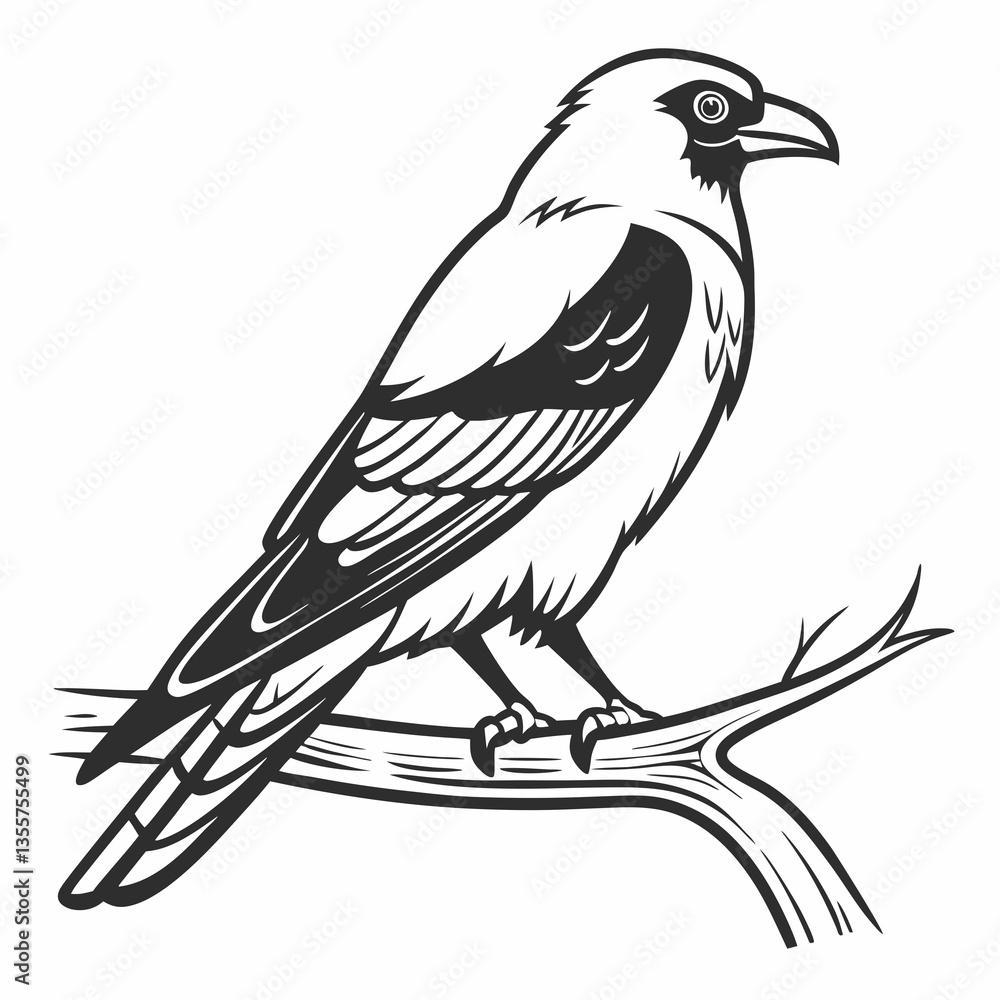 Fototapeta premium bird vector illustration image