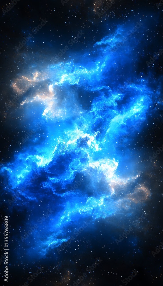 Obraz premium Cosmic Nebula Galaxy View