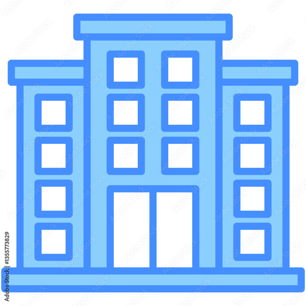 Fototapeta premium Building Icon