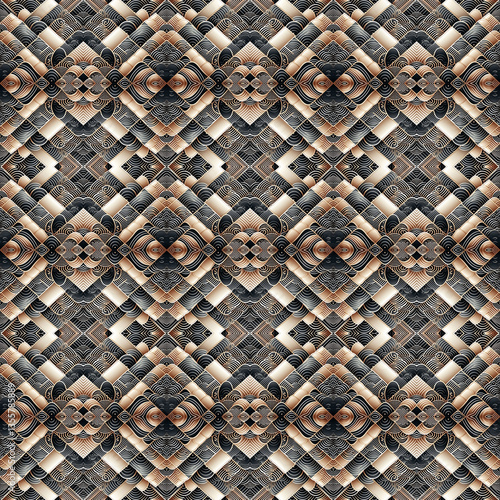 Ornamental pattern for textile design