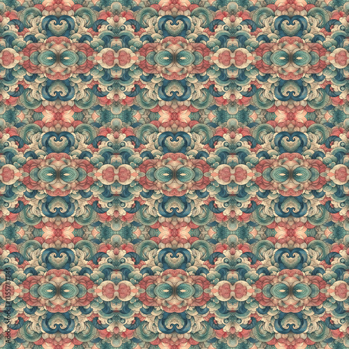 Ornamental pattern for textile design
