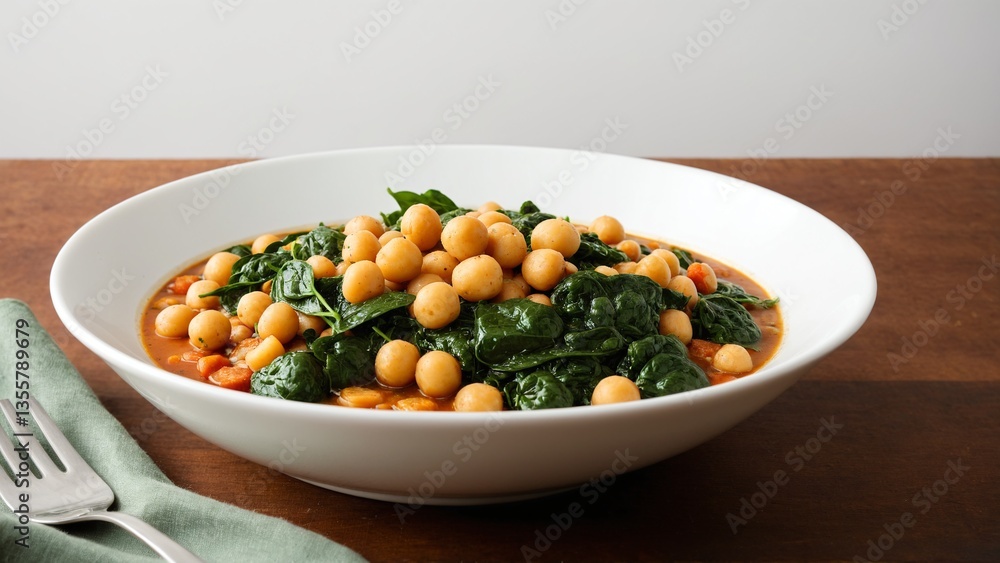 Delicious Chickpea and Spinach Stew Recipe: A Healthy, Vegan Bowl for a Quick and Easy Weeknight Meal. Try This Tasty & Nutritious Dish! Delicious Chickpea and Spinach Stew Recipe: A Healthy, Vegan Bowl for a Quick and Easy Weeknight Meal. Try This Tasty & Nutritious Dish!