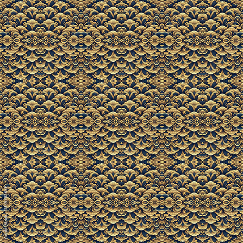 Ornamental pattern for textile design
