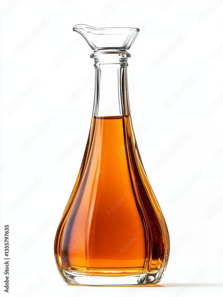 Elegant Glass Bottle of Oil Elegant Glass Bottle of Oil