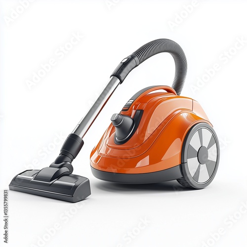 vacuum cleaner isolated on white