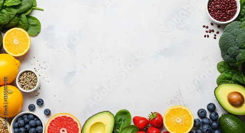 healty diet food banner