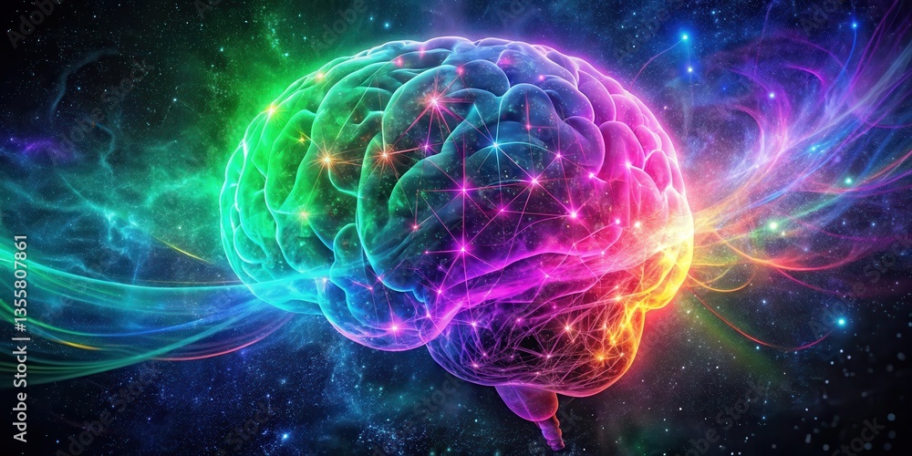 A vibrant cosmic brain, a swirling nebula of thought and connection, radiating energy and intellectual brilliance, illuminated by a constellation of ideas. A vibrant cosmic brain, a swirling nebula of thought and connection, radiating energy and intellectual brilliance, illuminated by a constellation of ideas.