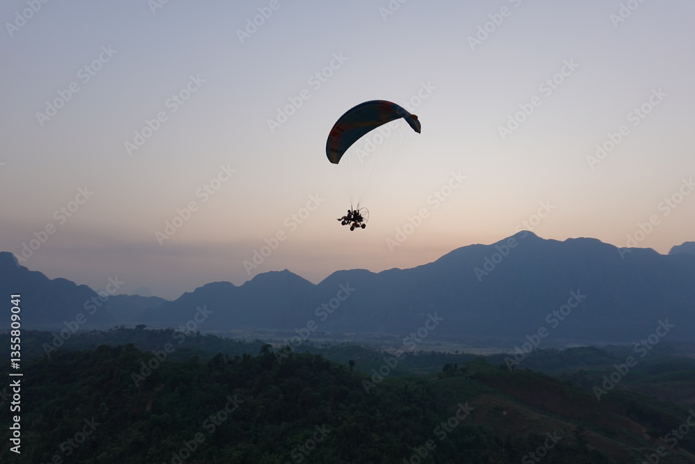 Paramotor in Laos Paramotor in Laos