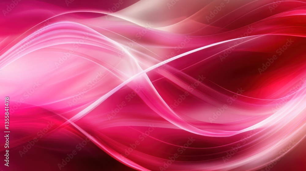 Elegant Abstract Red and Magenta Background with Beautiful Flowing Lines Elegant Abstract Red and Magenta Background with Beautiful Flowing Lines