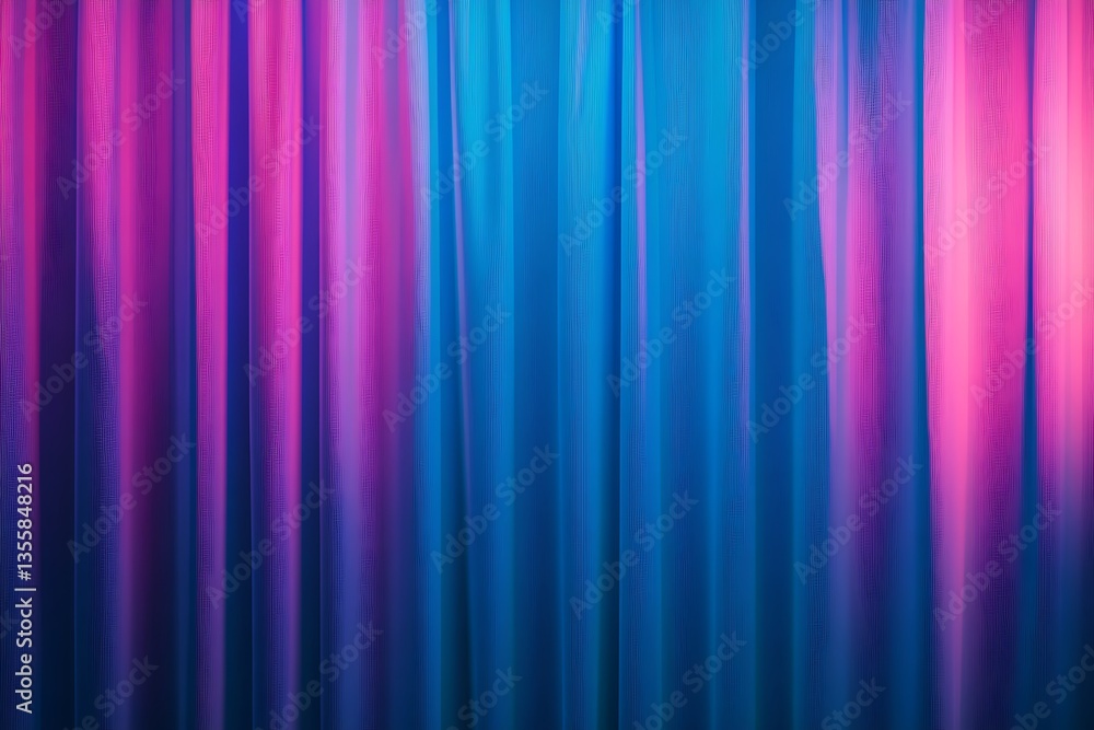 Abstract curtains in pink and blue colors, background. Use for design, creative backdrop Abstract curtains in pink and blue colors, background. Use for design, creative backdrop