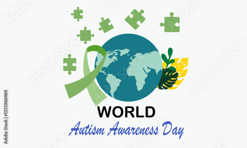world Autism Awareness Day colorfu