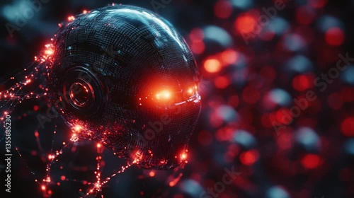 A visual of an encrypted login page being attacked by a powerful brute force attack, showing passwords being cracked. 394